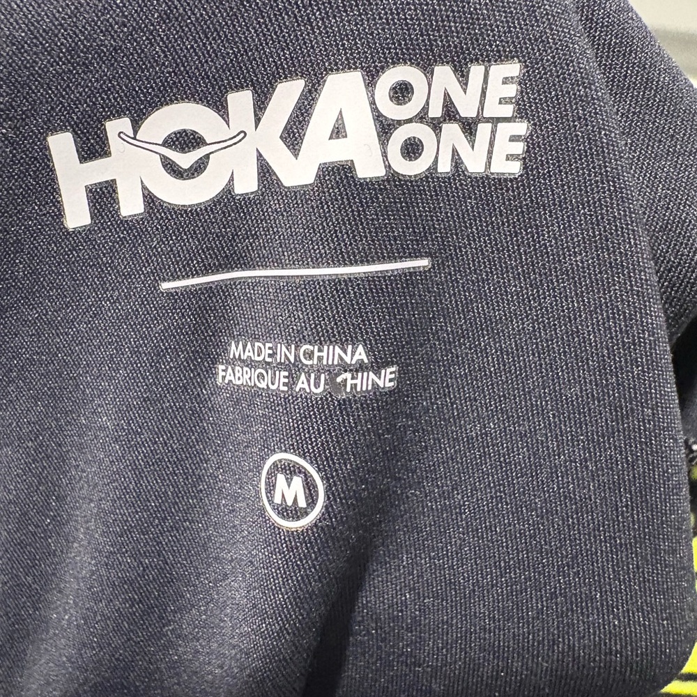 HOKA Women’s Colorblock Bottoms - Navy and Gray - Picture 3 of 4